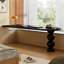 Bois massif noir demi-cercle-247721765