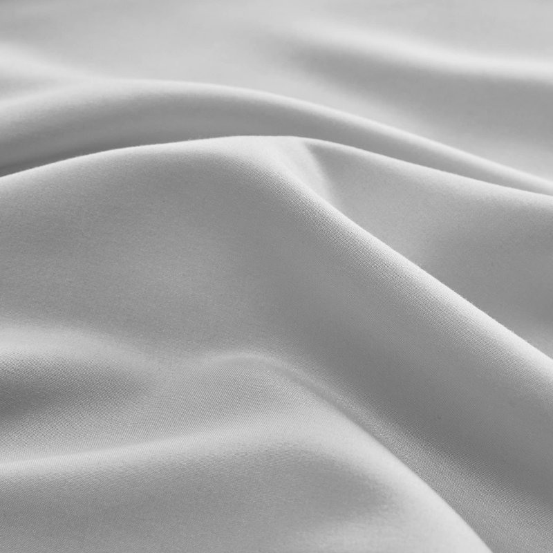 Bedsure Soft Brushed Bed Fitted Sheet With 40cm Deep Pocket, Small Double (4') Fitted Sheet, Grey