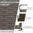 Metal 2 - Person Outdoor Patio Rocking Seating Group with Cushions-1984541051