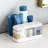YouCopia HideAway Counter Caddy, Bathroom Countertop Organizer Bin with Adjustable Dividers and Lid
