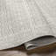 Tapis en polyester tissé à la machine Gean en crème / gris-1395252556