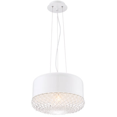 1Light Single Drum Pendant