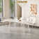 Terynn 63" to 94.5" Extendable Dining Tables for 8 to 10 - Rectangle Sintered Stone Dining Table