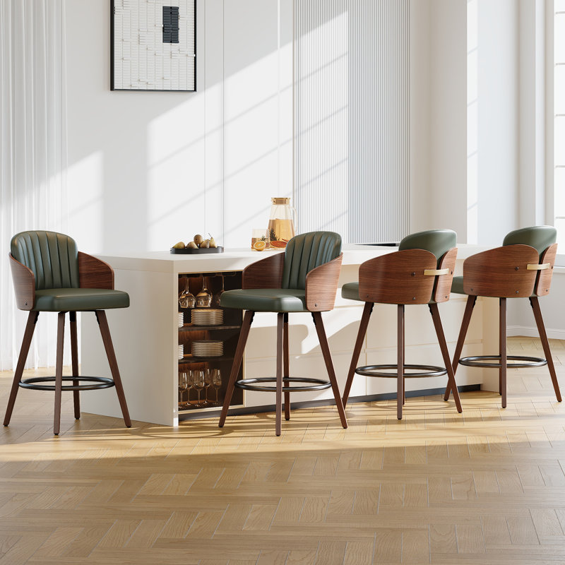 67cm Bar Stool, Green