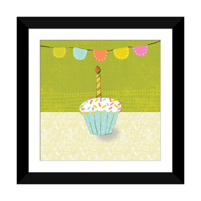 « rétro birthday iii », reproduction d’impression sur toile tendue