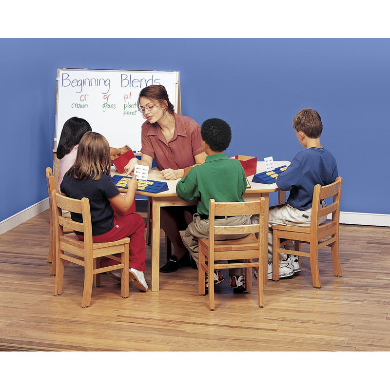 Table d’écriture pour enfants en bois et reins