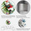 Panda Wearing A Christmas Elf Hat - Children'S Art Wall Clock-790501154