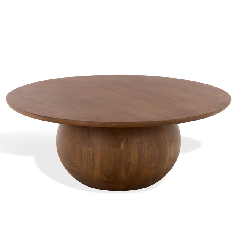 Gabribella Solid Wood Coffee Table, Walnut