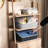 Closet Organizers Binscloset Shelf Organizer With Handles Fabric Trapezoid Storage Bins Collapsible Storage Cubes For Clothes Towels Light