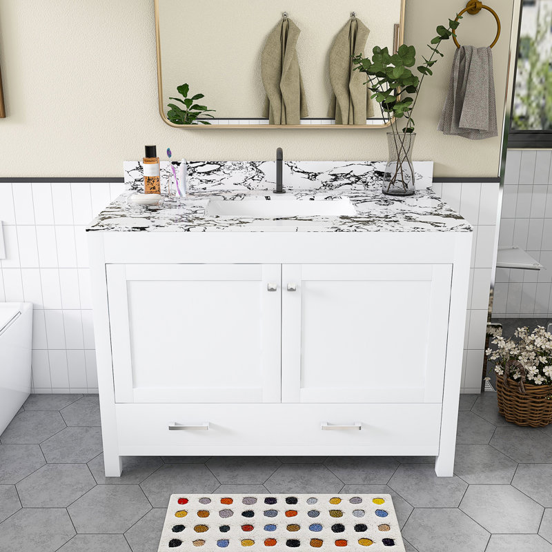 Modern 43"Bathroom Vanity