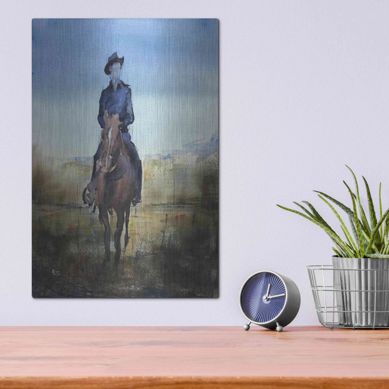 "In The Calm" par Oscar Alvarez Pardo, H 16 po x l 12 po
