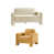 Ivory Cream/Camel