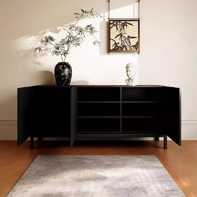 Nordic medieval-style sideboard