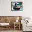  «Boating Bear», art mural encadré flottant par Adam Swanson-1005643422-1005643423