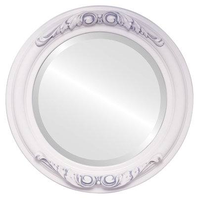 Winfrey Wood Flat Wall Mirror