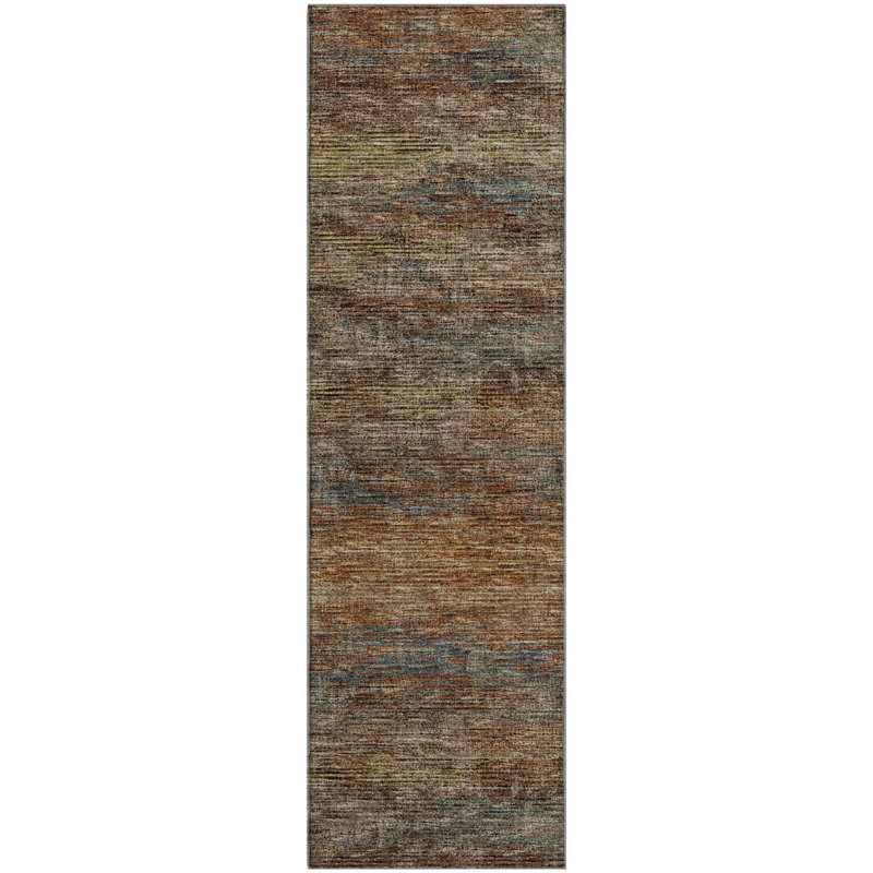 Premium Machine Washable Mayfield Paprika Rug, Runner 2'3" x 7'6"