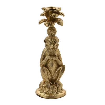 23.5" Resin Tabletop Candlestick