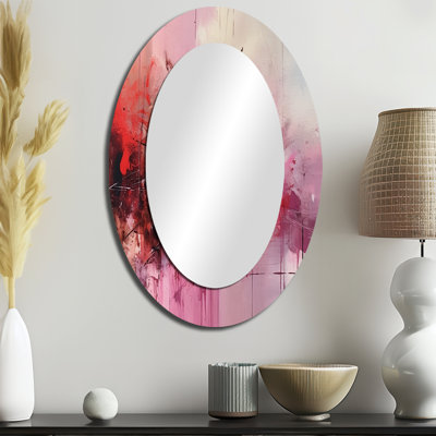 Miroir mural Modernist Expressions I - rose
