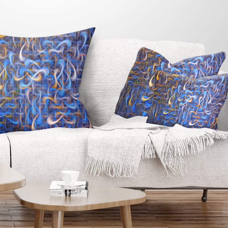 Coussin lombaire abstrait