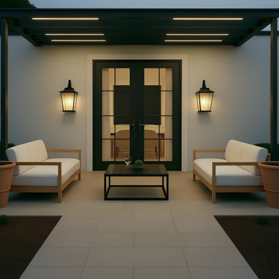 Warren Medium Wall Lantern from 