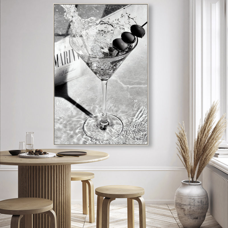 Chill Time II Print by Oliver Gal, 25"H x 17"W, Silver Floater Frame