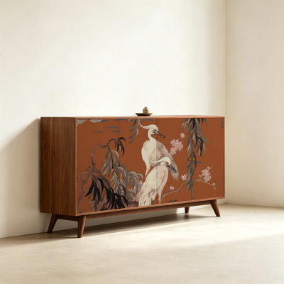 American style universal decor sideboard cabinet