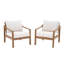  Chaise d'extérieur avec coussins Vanover-113103516