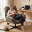 Upholstered Swivel Armchair-1252849926