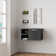 Beyo 28'' Single Bathroom Vanity with Manufactured Wood Top with Mirror