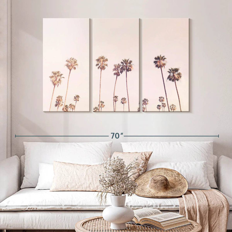 Gillard Sunny Cali Palm Tress, H 32 po x l 50 po