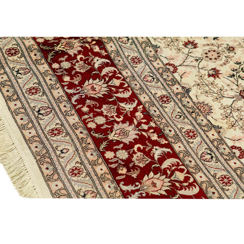 Hand Knotted Silk Oriental Area Rug