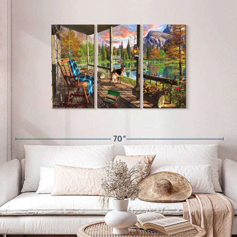 Lilie Mountain Cabin Home, H 28 po x l 45 po