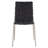 Brett 18'' H Leather Upholstered Metal Armchair-751928387-751928396
