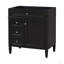 Meuble-lavabo de salle de bain de 30 po sans lavabo supérieur, armoire de rangement moderne avec 2 tiroirs et un tiroir rabattable (BASSIN INCLUS)-1720267092
