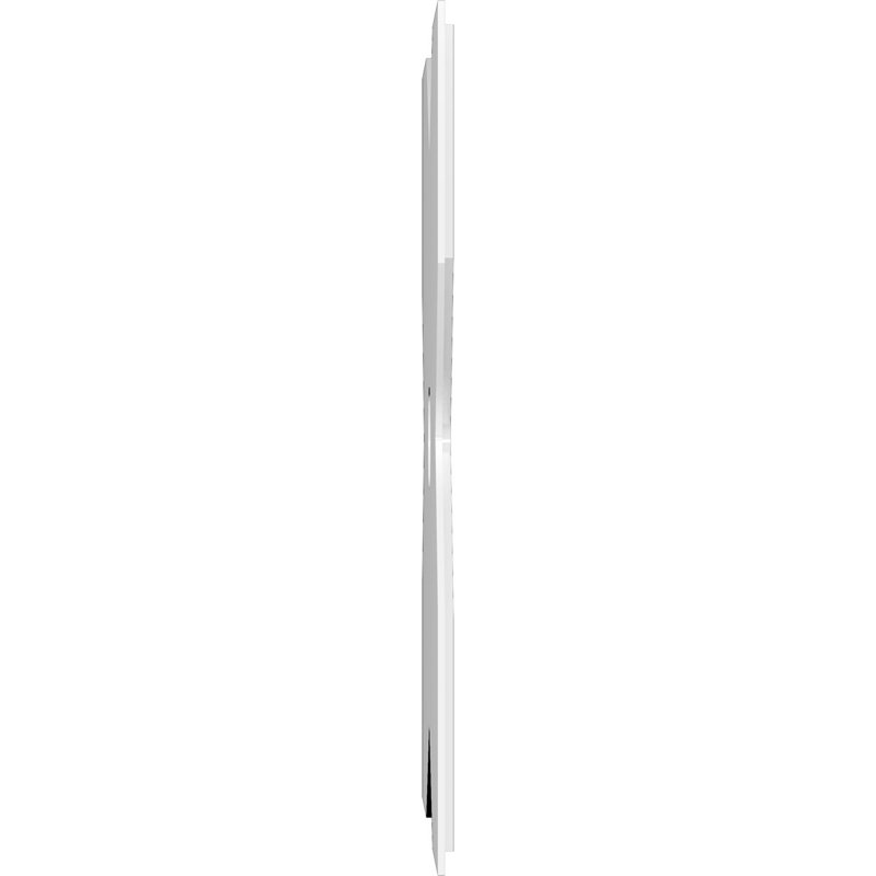 Médaillon de plafond contemporain en PVC de qualité architecturale Titus, H 28 po x l 28 po x P 1 po