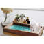 Plateau de table en bois repose-pieds/café mosaic Colston