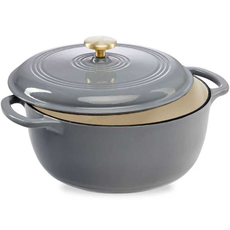 Dutch Oven- 6Qt, Graphite Gray