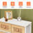 Jauier 6-Drawer 23.2" W Chest, White/Nature-420863629