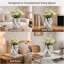 Décoration abstraite abstraite en aluminium et vase fluide en aluminium