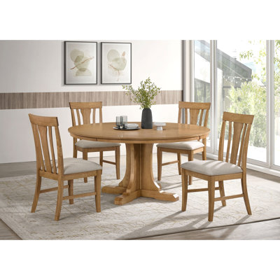 Auburn Natural Light Brown Dining Table
