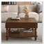 Table basse carrée à plateau relevable cannelé avec rangement caché et ouvert-637744533