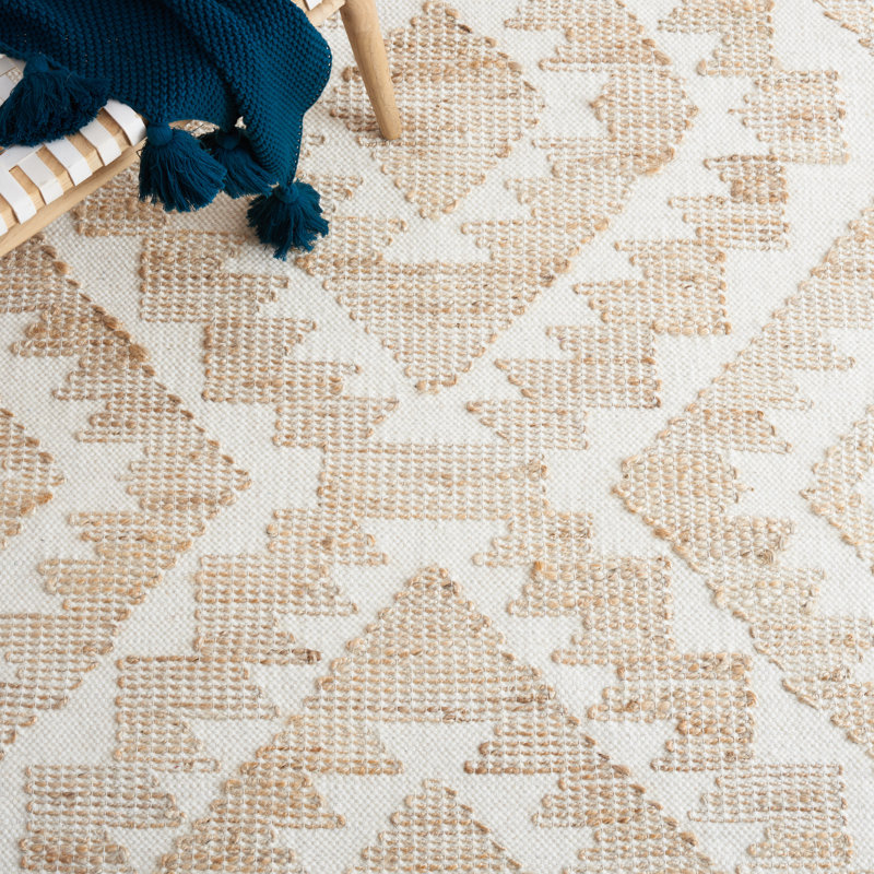 Tyngsborough ivoire / naturel Kolton Soutwestern, Rectangle 8 pi x 10 pi