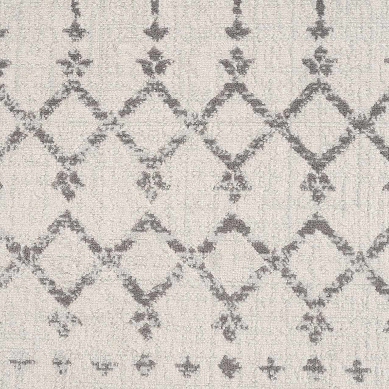 Mcgrane Geometric Indoor Rug, Round 5'3"