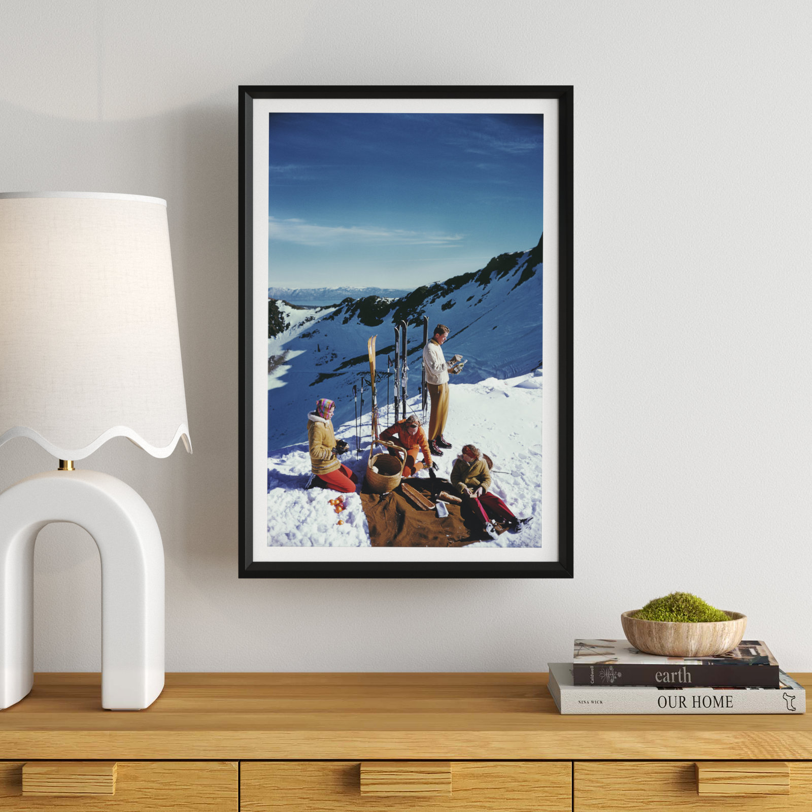 Squaw Valley Picnic by Slim Aarons