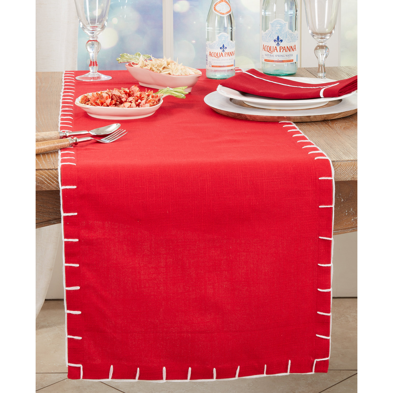 Anetta Table Runnner, Red