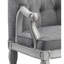 Chaise en tissu