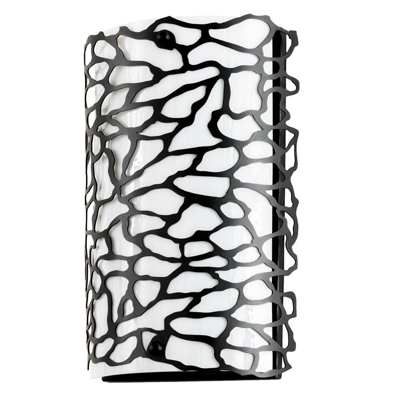 Steel Flush Mounted Sconce