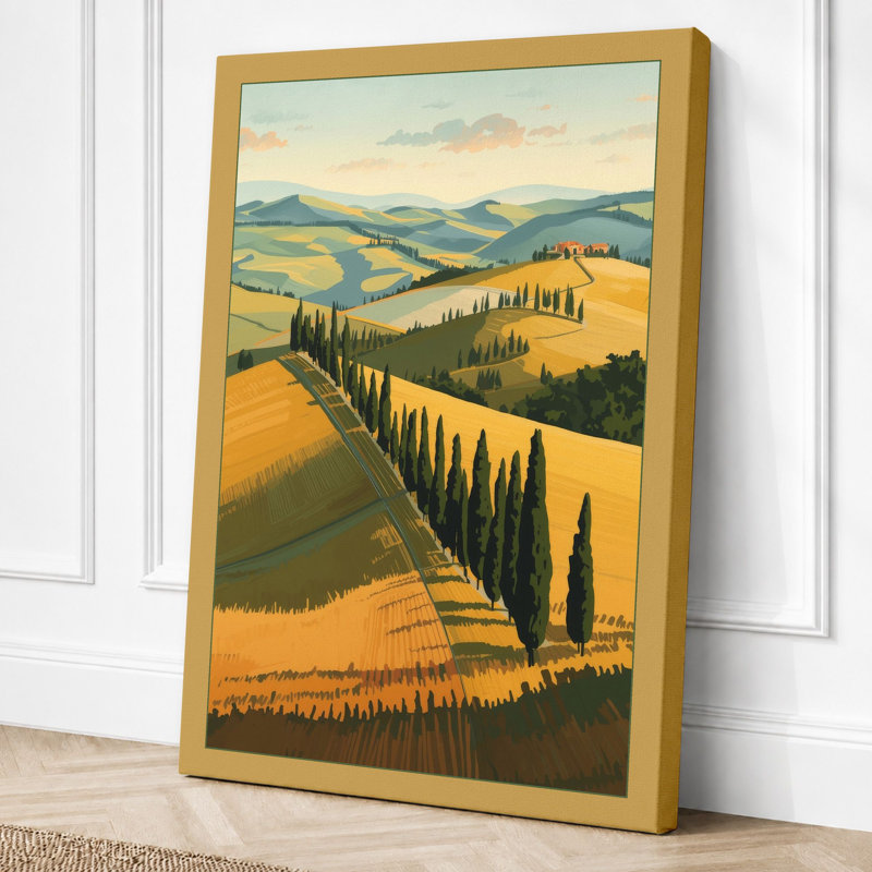 Print, 18x12 - 45.7 x 30.5 cm, Ochre Border