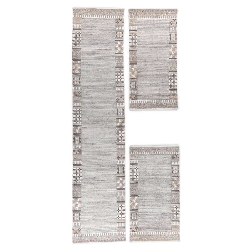 Nakarta Wool Hand Woven Area Rug, Runner 70 x 620cm