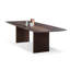 Brown Rectangular Solid Wood Dining Table-798837292